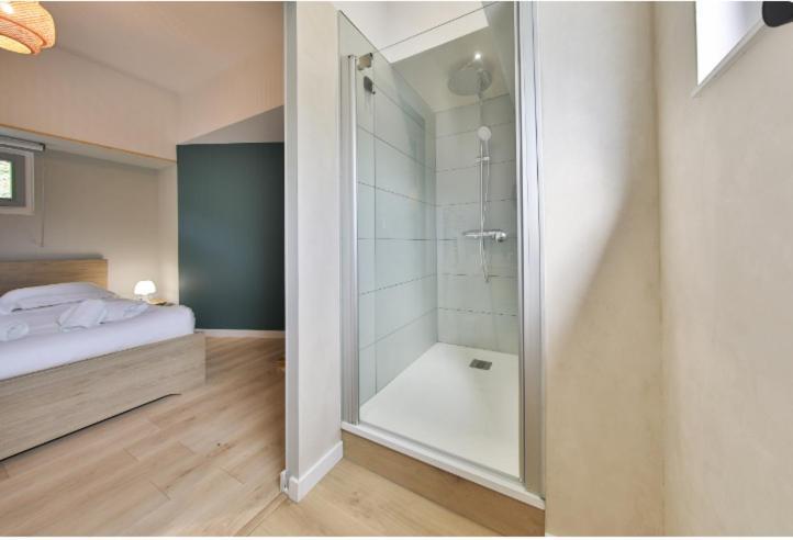 شقة La Peniche De Fabrice Avec Jacuzzi Privatif ستراسبورغ الغرفة الصورة